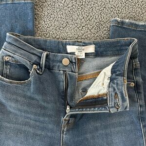 EUC Good American for Zara collectors edition 2022 flare jeans.